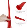 Caulking Nozzle Plastic Caulk Nozzle Applicator Extension Tool Replacement Door Window Long Caulking Nozzle for Kitchen Bathroom