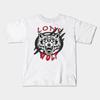 Boys Girls Soft Cotton Graphic Tees Lone Wolf Breathable Daily School Wear Kids T-Shirts
