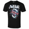 Asking Alexandria Skull Shield Pattern Printed TShirt Metal Core Band TShirt Suitable For Both Unisex And Unisex To Wear