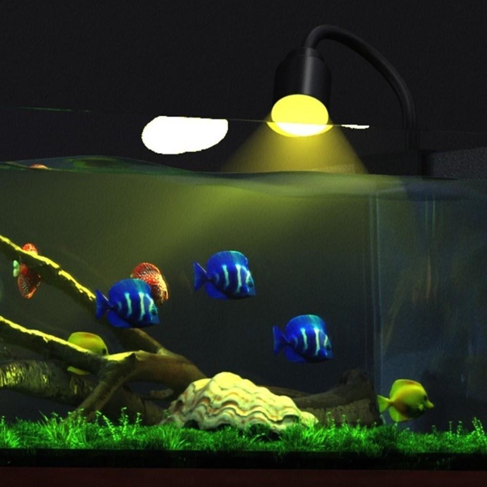 Super Slim Aquatic Plant Lighting 3W Power Fish Tank Light Clip-on Lamp  Aquarium Decoration