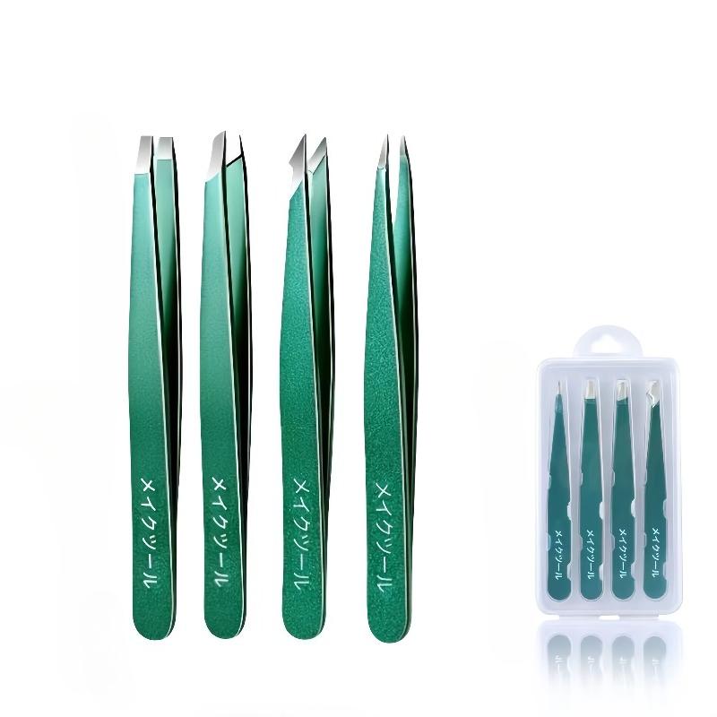 Xiaomi High-Precision Stainless Steel Tweezers Set Suitable for Men and Women for Hair Removal Beard Plucking, Eyebrow Shaping