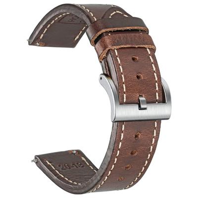 20mm Watch Band, Quick Release Replacement Watch Band, Retro Horween Leather, for Men and Women