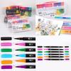 36/48/60/72/100 Colors Watercolour Marker Brush Pen Set Hand Lettering Pen Watercolor Pen Felt Tip Pen