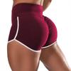 New Summer Women's Large-size Sexy Solid Color High-waisted Sports Running Tight Hip-lifting Shorts