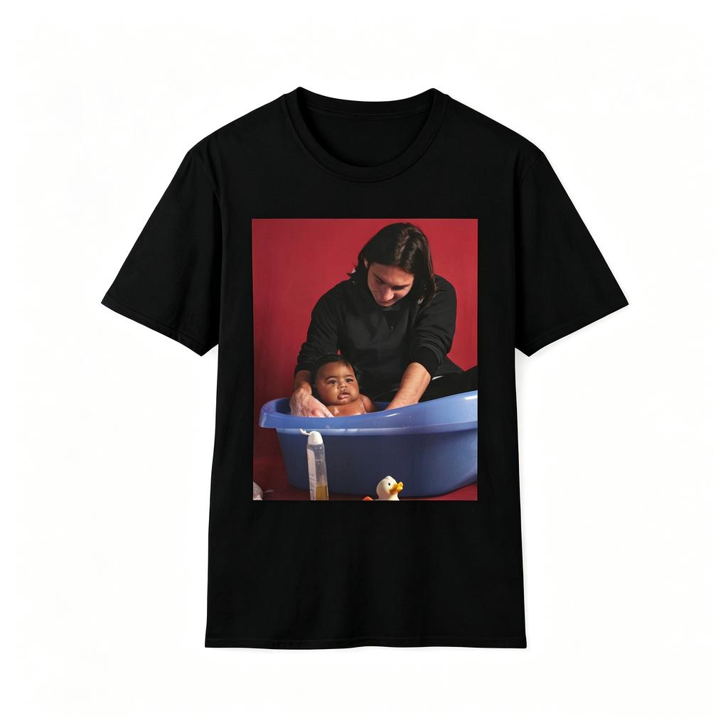 Messi Washing Bathing Yamal Blessed By Messi 2026 Meme Fan Tshirt 100Cotton Unisex Unisexs Unisexs TShirt Y2k Popular Casual Tee