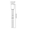 Quick Release Watch Band, Stainless Steel Watch Strap 20mm for Redmi Band 2 Watch Strap for Men Women