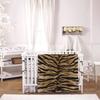 Tigerprint Kuscheldecken Ganzjahres Ultra Weiche Warme Fleece Decke für Zuhause Bett Sofa Couch Stuhl Outdoor Reisen Camping 40x30