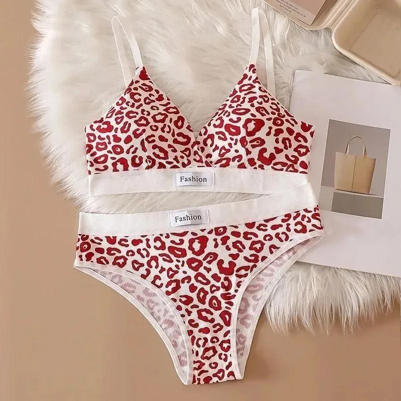 

1 Комплект Бикини Модный Один Размер Высокая Эластичность Бюстгальтер Регулируемые Бретели Нижнее Белье Французский Стиль Комплект Линжери Сексуальный Разноцветный красный