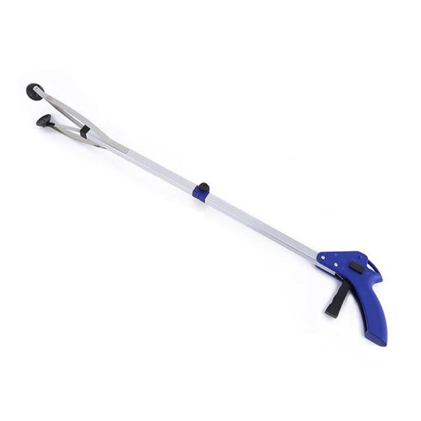 Painter Foldable Garbage Picker Rubber Suction Cup Aluminum Rod Trash Reacher Grabber Litter Picking Tool Aluminum Square Tube