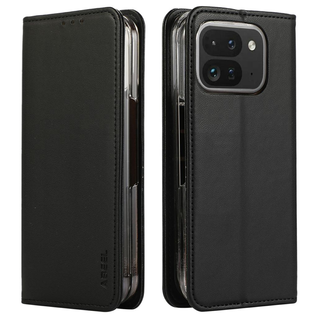 ABEEL For Google Pixel 10 Pro Fold Phone Case RFID Blocking Leather Flip Cover