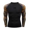 Cody Lundin Men's Compression Gym Wear Swim T Shirt Wholesale Men Gym Wear Slim Fit Rash Guard Compression T Shirt
