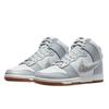 Nike Dunk High Retro Chenille Swoosh White Grey