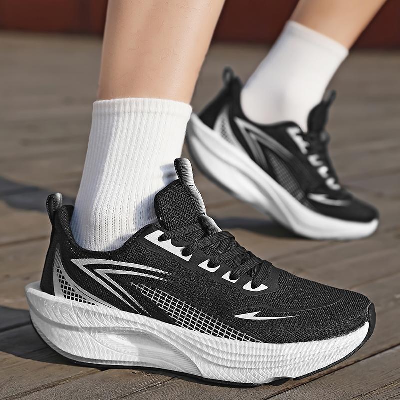 Męskie Specjalistyczne Buty do Biegania na Maratony z Płytką Węglową Oddychające Lekkie Damskie Wygodne Sportowe Antypoślizgowe Amortyzacja Stabilność Sneakersy