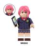 Anime Baustein Figur Tapfere Figur Party Montage Kinderspielzeug 8 Stile Set