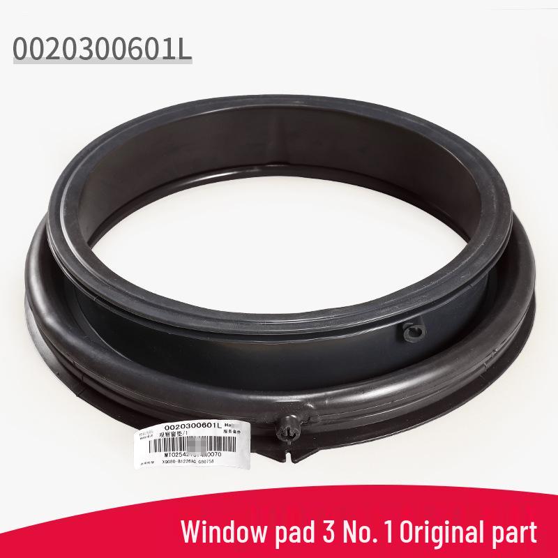 Drum Washing Machine Door Seal Gasket & Window Pad Replacement Set