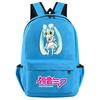 Anime Cartoon Hatsune Miku Printed Backpack for Teenager Student Girl Boy Bookbag Schoolbag Women Large Capacity Waterproof Travel Bag Gift Rucksak