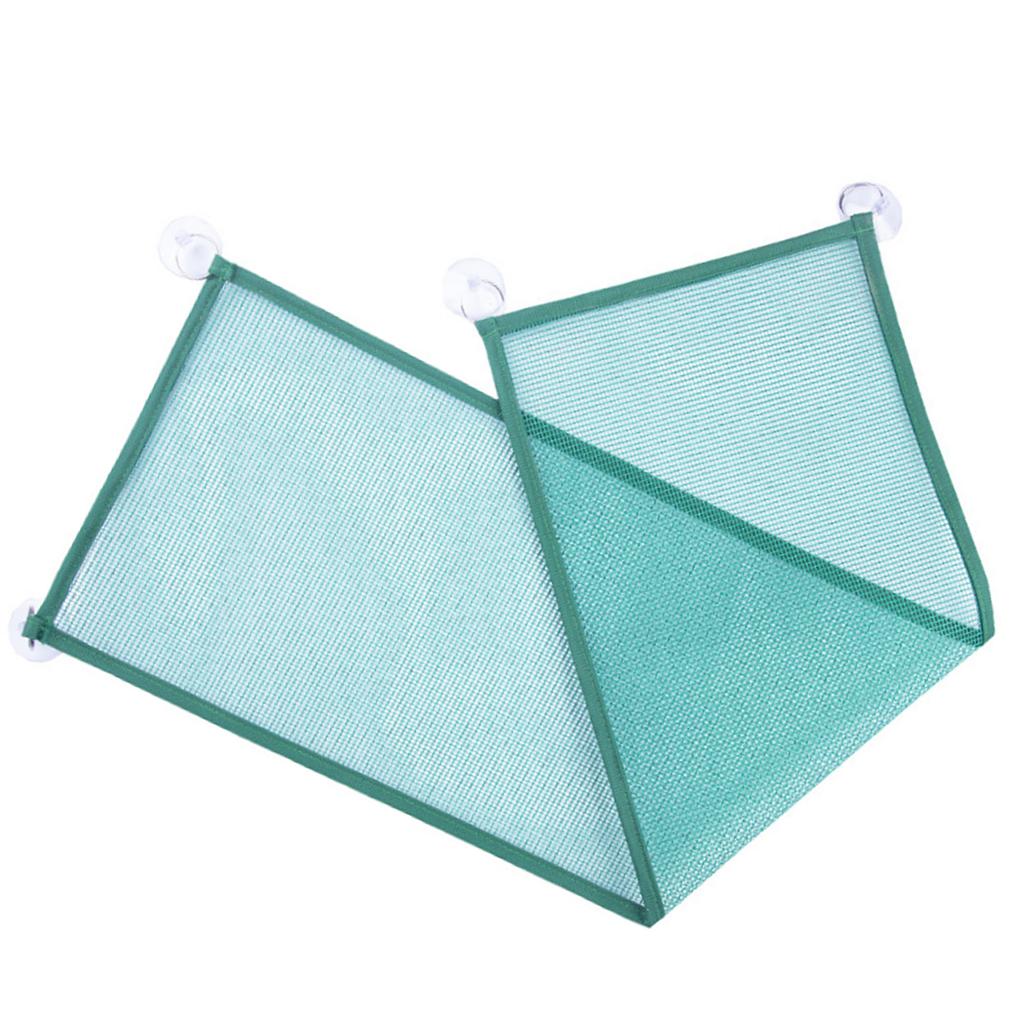 Reptile Mesh Hammock Rectangle Summer Hanging Reptile Breathable Net Hammock Bed with Suction Cups