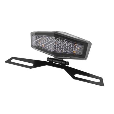Ygmylandbb Motorcycle Tail Lamp Integrated LED DC12V Number Light Stay