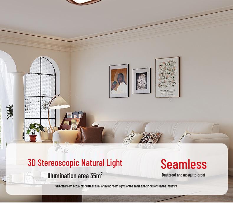 Minimalist Full Spectrum LED Ceiling Light for Living Room, Hall, Bedroom (Zhongshan Lighting)