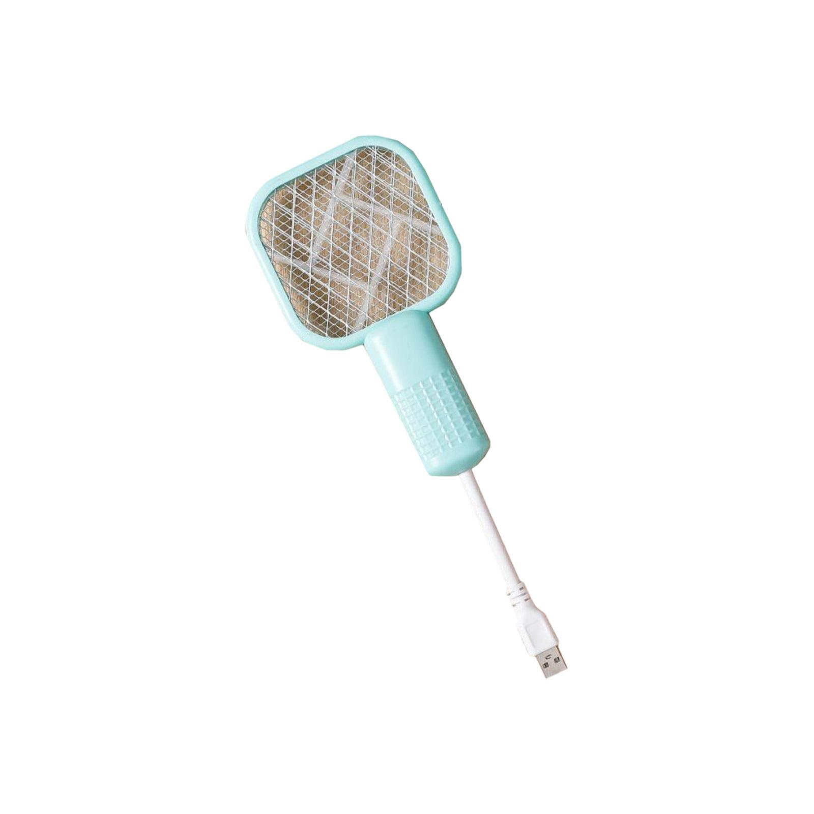 

Multifunctional Mini Electric Mosquito Swatter with BuiltIn Mosquito Lamp USB Rechargeable Portable Handheld Device for Indoor Outdoor Use One Size