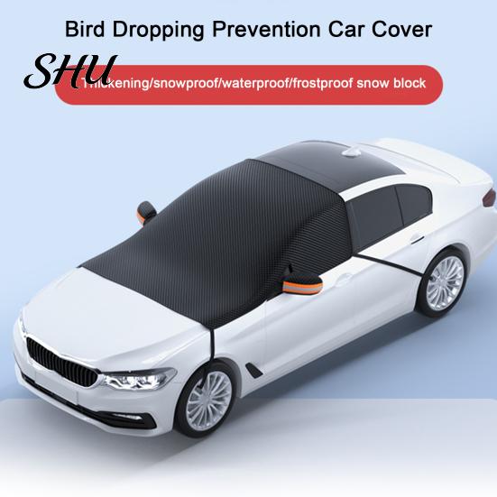 Snow Protection Car Sunshade Magnetic Windshield Cover for Ice Sun Gift For Owners Thickened Frost Guard Accessories Winter Outdoor