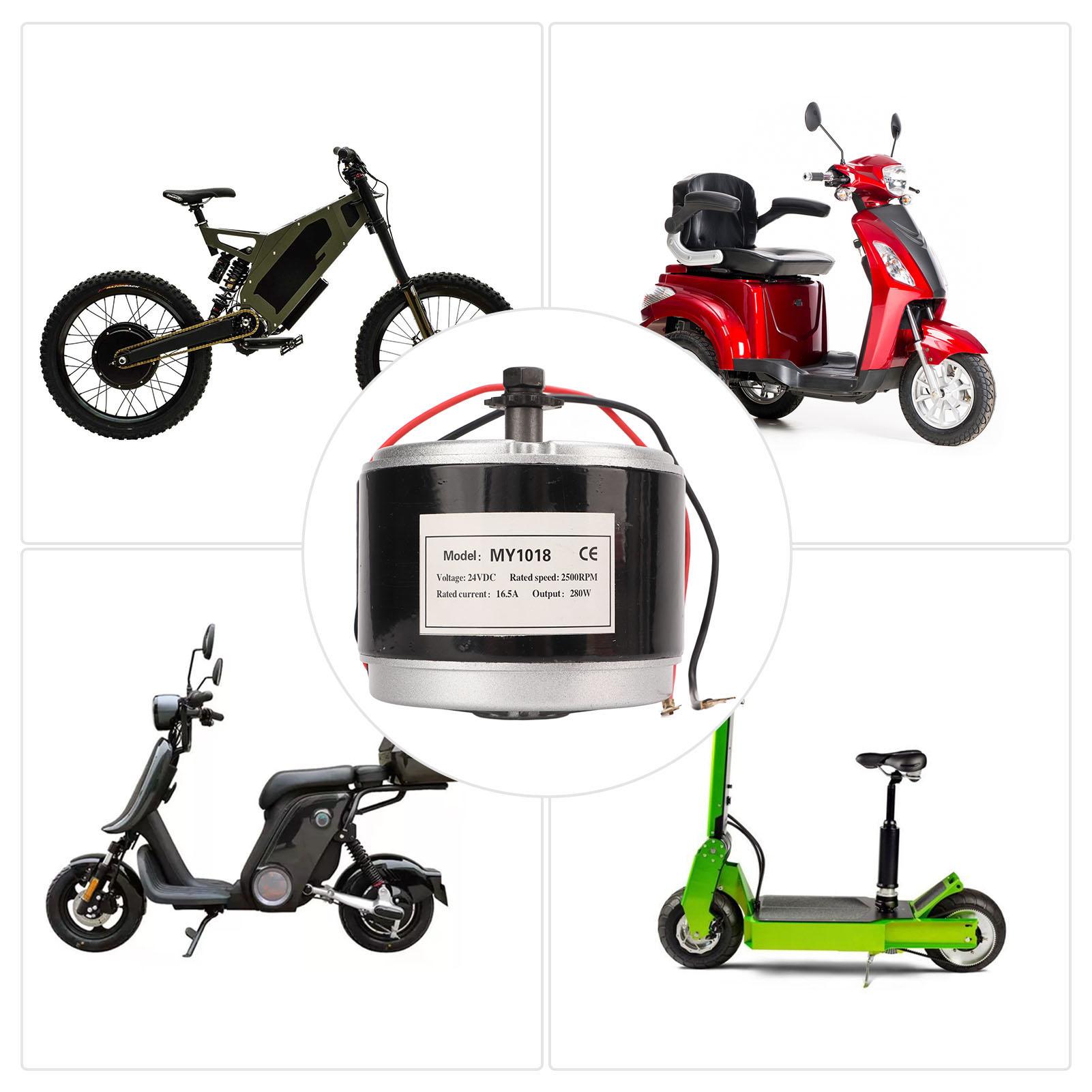 24V Electric Motor 280W 2500RPM Aluminum