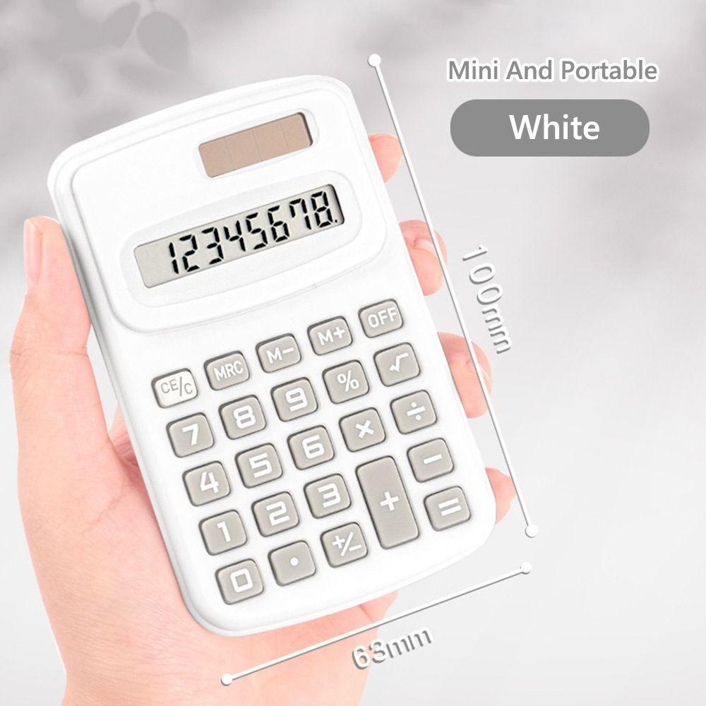 Large LCD Display Mini Pocket Calculator 8-Digit Standard Function Calculator  Back To School