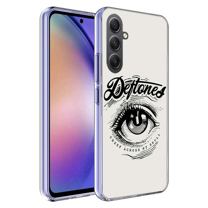 Band D-Deftones Phone Case for Samsung A17 A37 A57 A07 A16 A26 A36 A56 A06 A02S A12 A22 A32 A52S A04S A14 A24 A34 A54 A03 A13 A3