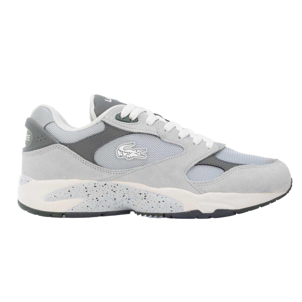 Lacoste Mens Storm 96 Vintage Leather Trainers