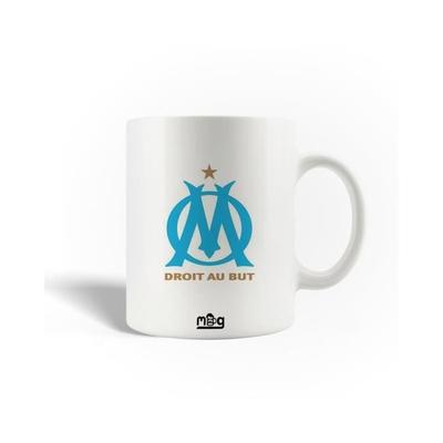 Mug - Olympique De Marseille - Straight To the Goal - Ceramic - 30 Cl - Dishwasher Safe