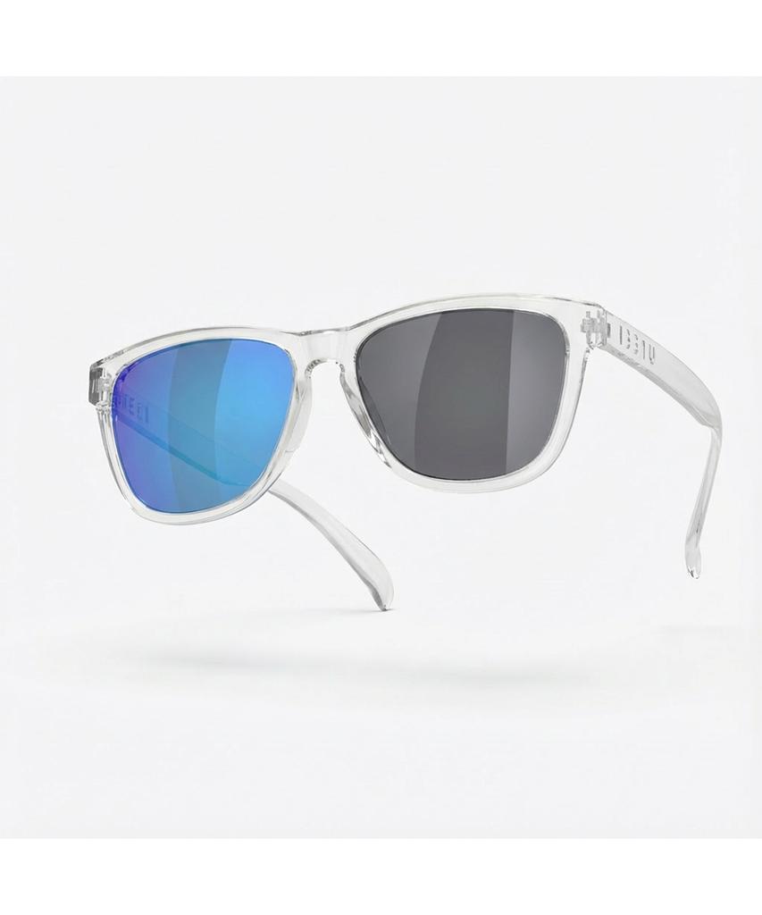 Pilli Neon Sports Sunglasses L Size (Shiny Clear Blue Photochromic)