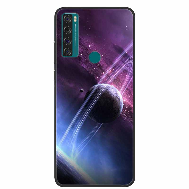 For TCL 20SE Case 20L+ 20L 20S Paint Soft TPU Silicone Phone Cover for TCL 20L Case Coque20s 20 s T775H T774H TCL 20 se 20 Plus