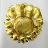 Traditional Antique Design Ganesha Pooja Thali l Beautiful Aarti Thali l 8.5" Diameter l Card Board Packing Best for Gifting