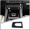 Matte Black Car Gear Shift Panel Cover Trim For 2016-19 Jaguar F-Pace XE