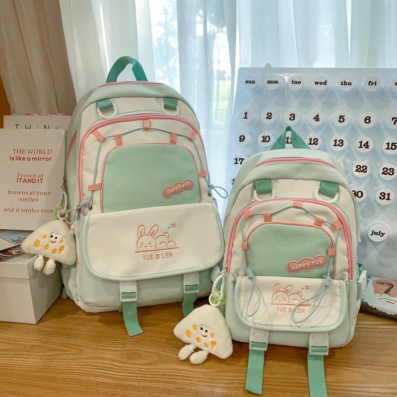 Schoolbag Large Capacity Backpack New College Style College Student Female Casual Schoolbag Fashion Travel Junior High School Student