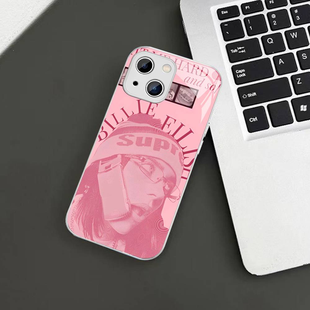 Pop Singer B-Billie Tempered Glass For Iphone 14 13 12 11 Pro Mini XS MAX 14Plus X XS XR Fundas