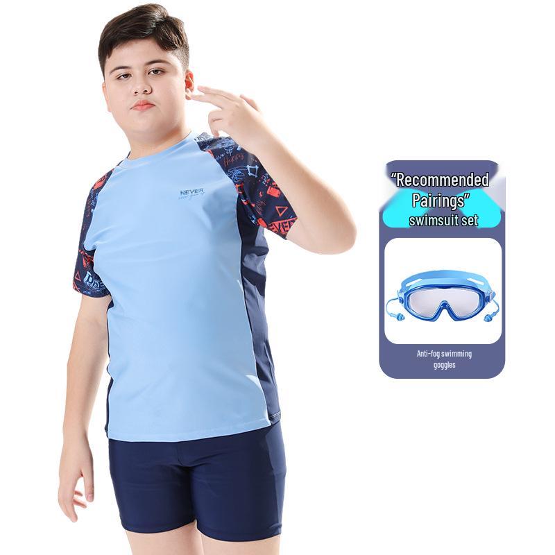 Plus Size Swimsuit for Kids & Teens: Boys' & Girls' Split Swimwear for Larger Sizes