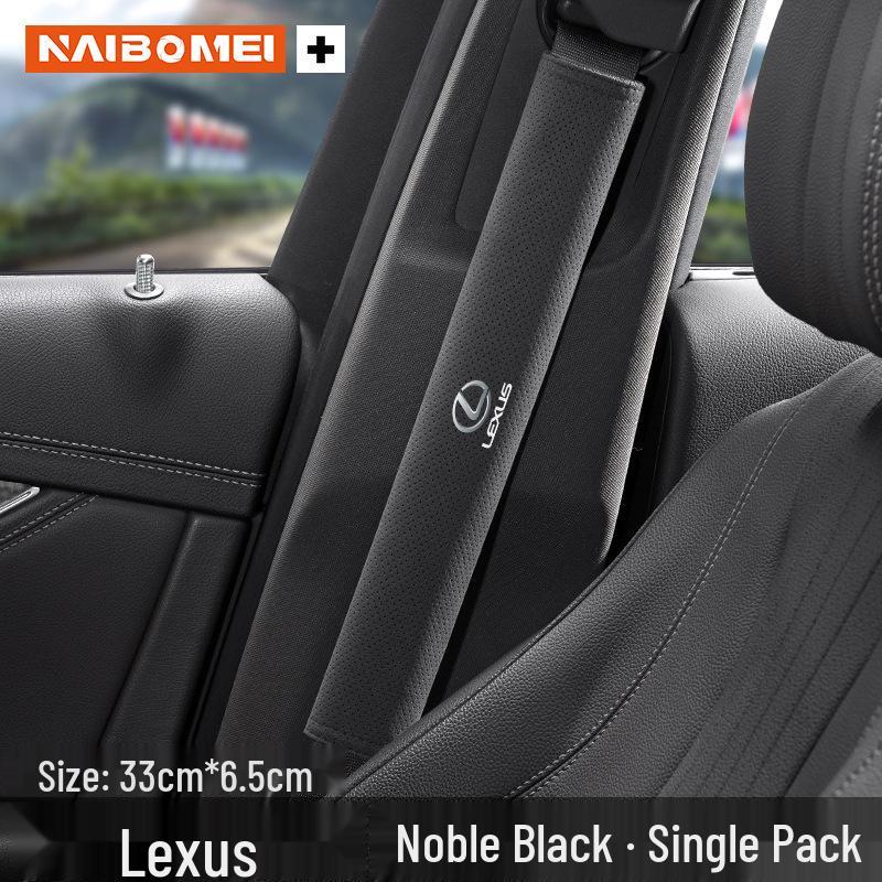 Lexus LS/ES/IS/RX/UX/NX/CT Seat Belt Shoulder Protectors To Prevent Neck Chafing.