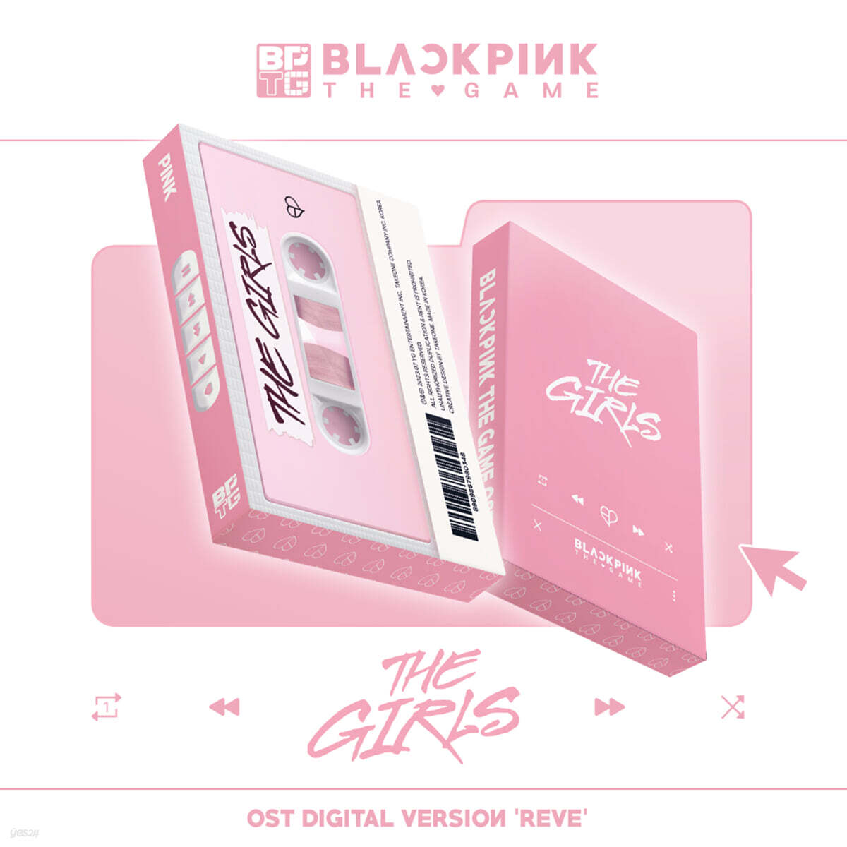 

BLACKPINK - BLACKPINK THE GAME OST : THE GIRLS [Reve ver.][PINK ver.] (DIGITAL VERSION)