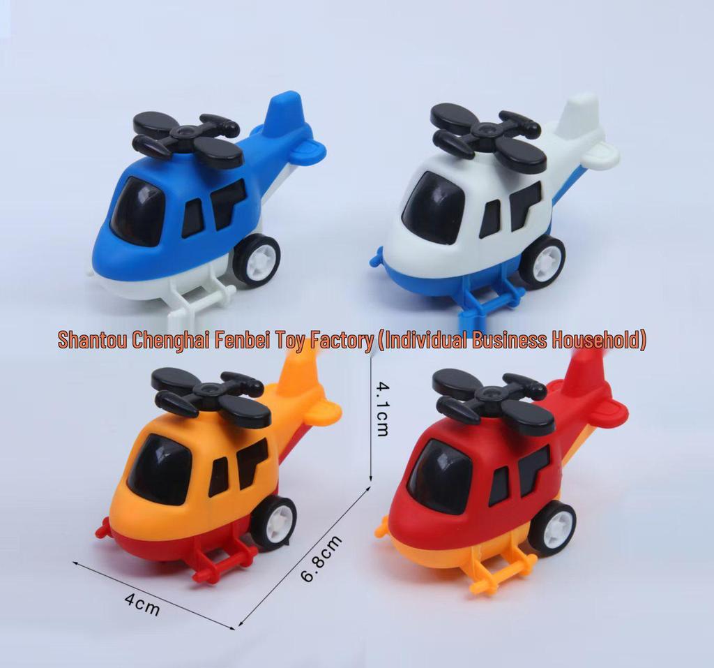 Mini Pull-Back Fire Truck Toy for Kids - Popular Street Vendor Gift