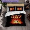 Set Biancheria da Letto Cristiano Ronaldo 3 Pezzi Morbido Set Copripiumino con Federe Set Decorazione Camera da Letto per la Casa