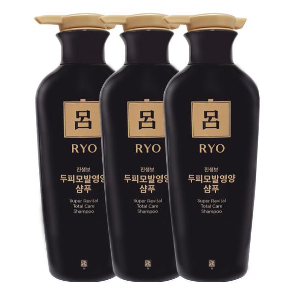 RYO Jinsengbo Scalp and Hair Nourishing Shampoo 400ml x3