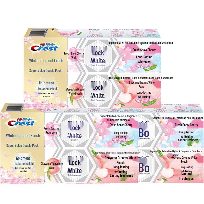 Crest Dual-Color Whitening Toothpaste