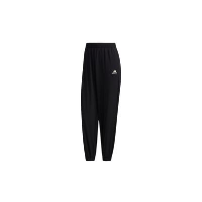 Woven Pants Elastic Fit Knitted Sports Pants Women Pants Black GL5615