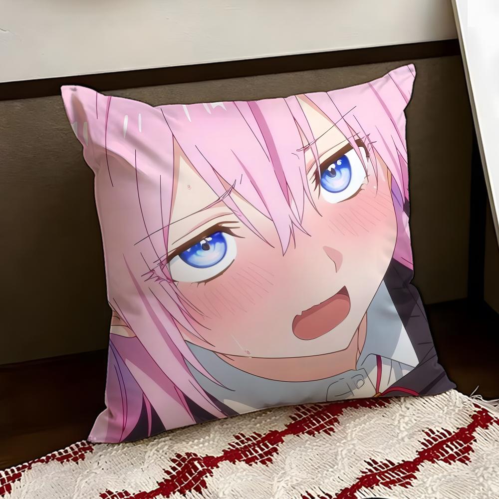 SShikimoris Not Just a Cutie Cushion Cover Reversible Soft Durable Pillow Cover Home  Car MultiScene Use for Daily Comfort