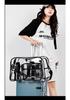 Korean Style Transparent Travel Bag - Large Capacity Water-Repellent Gym and Beach Tote