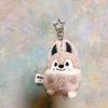 8pcs Straykids Plush Egg Keychain Rabbit Fur Mini Plush toy Han Pendant Keychain Fans Gift Animals Stuffed Plushie Doll