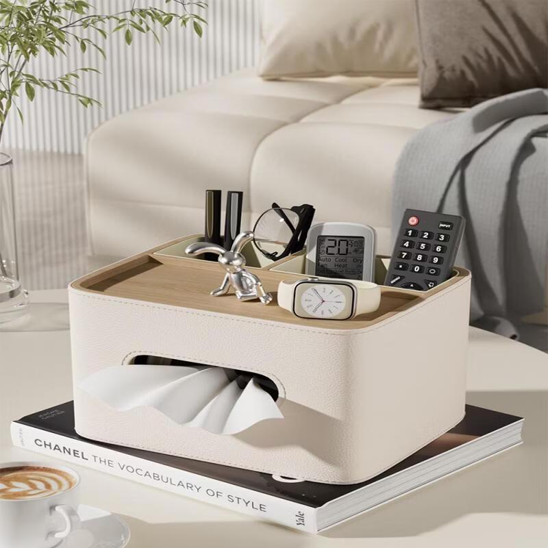 Yuzhuxun Desktop Tissue Holder with Storage