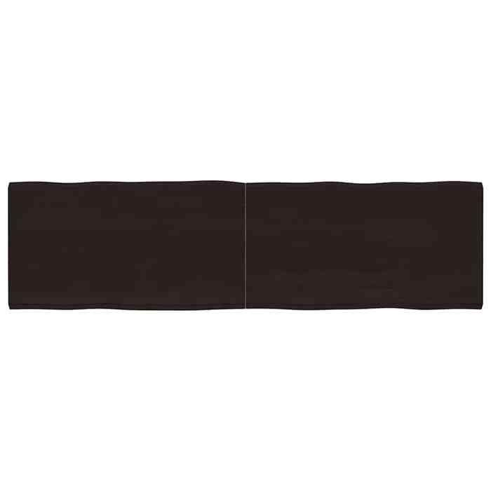 VidaXL Table Top Solid Oak Wood Treated Matching Edge 364042