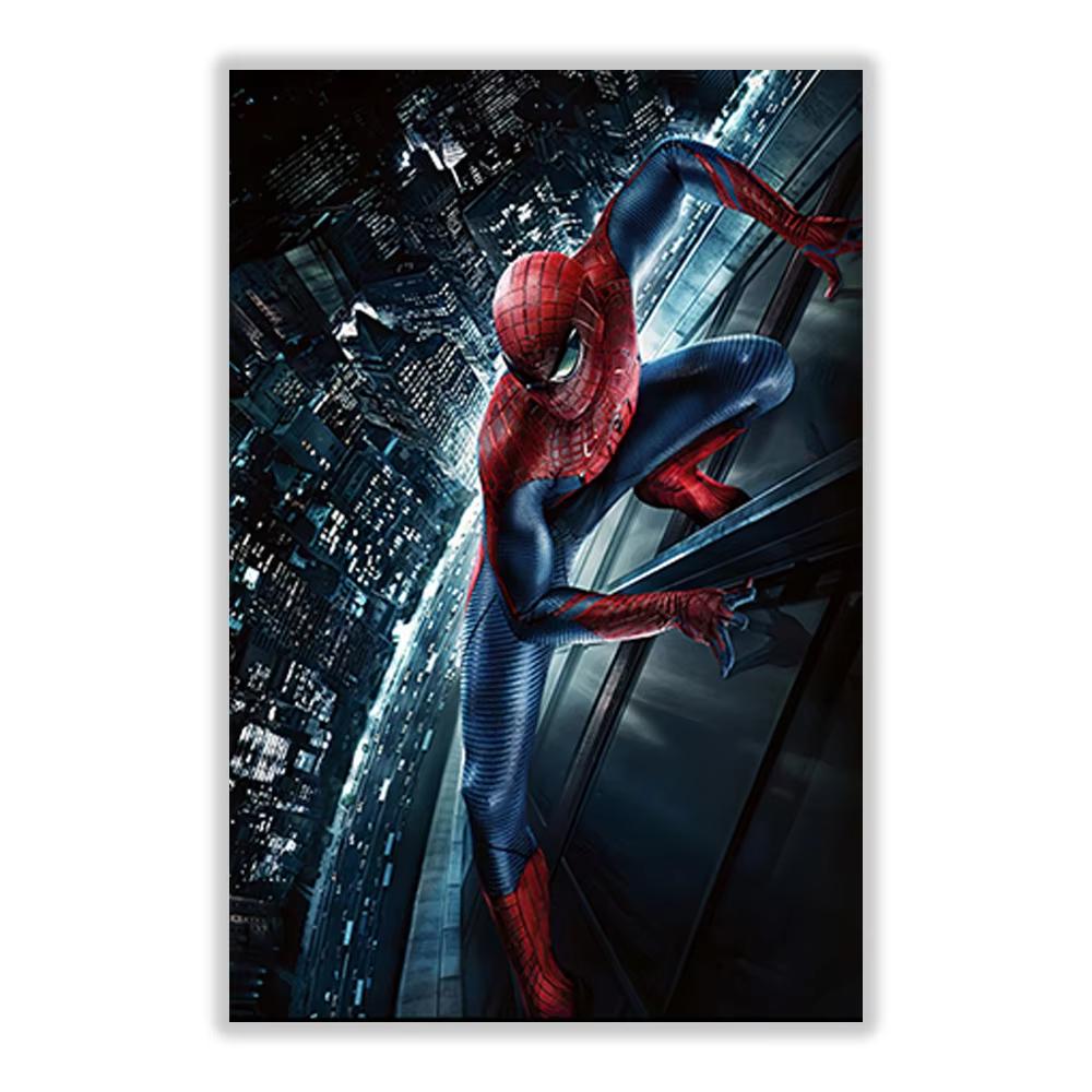 Marvel SpiderMan Canvas Painting Wall Art H Poster Superhero Movie Living Room Decoration Kids Room 21X30CMNo Framed